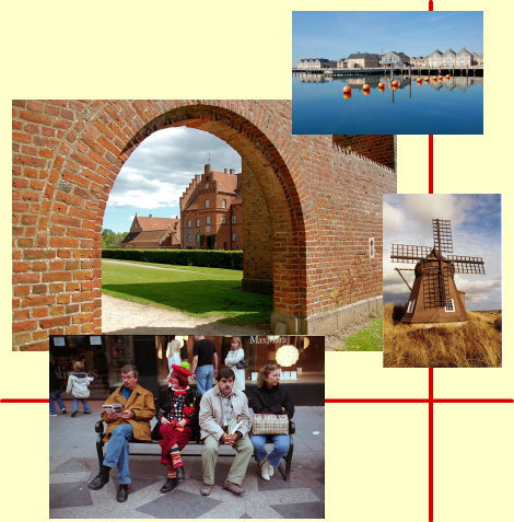 デンマークの風景、人々