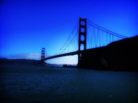 朝焼け（ゴールデンゲートブリッジ）